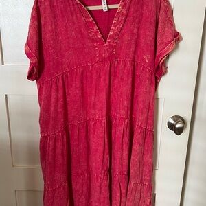 Zenana Outfitters Red Dress